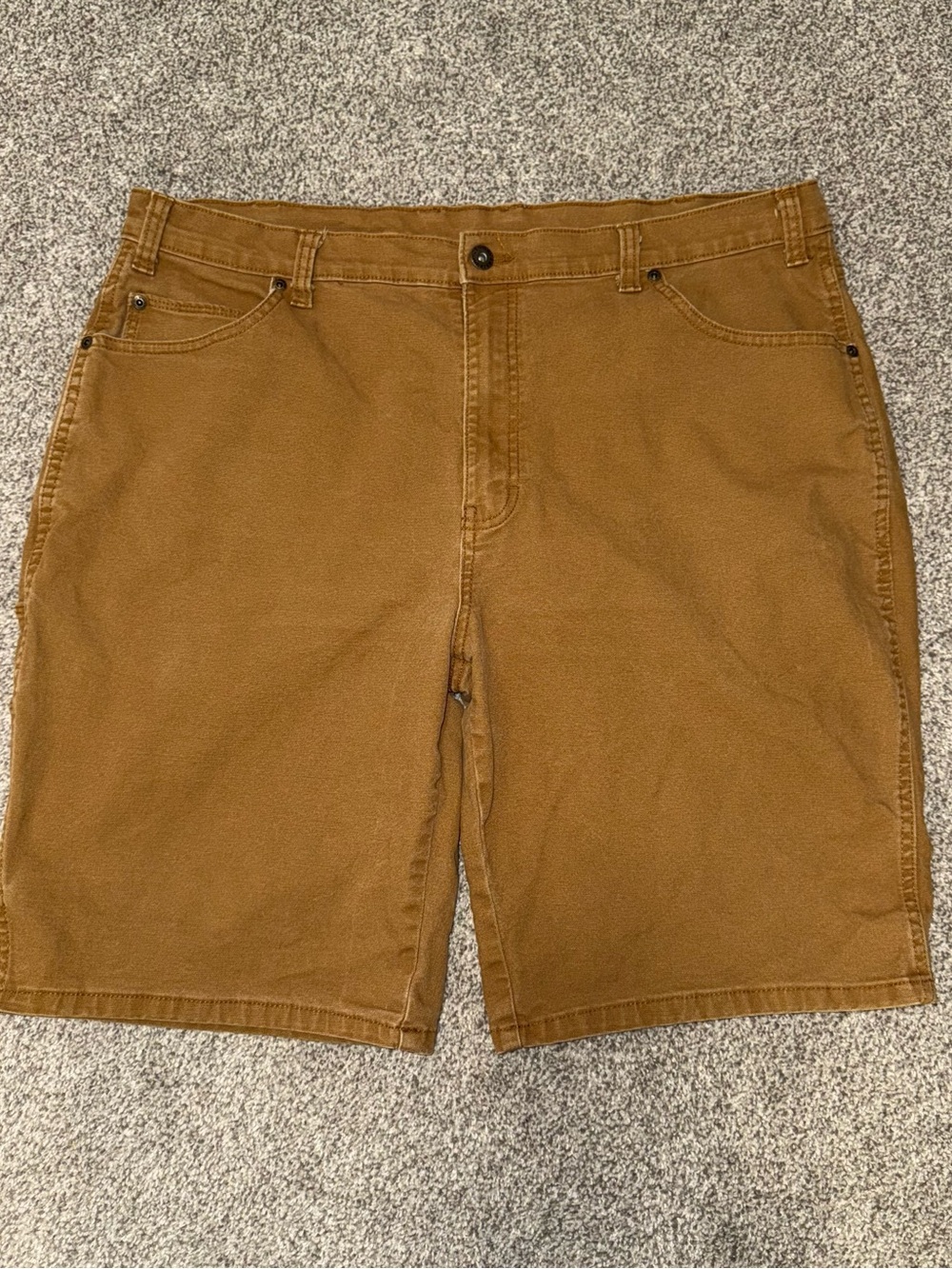 Dickies Men's Tan Cargo-Style Work Shorts